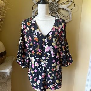 Cabi limited edition charm floral blouse